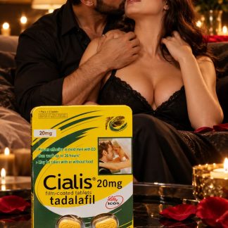 Cialis UK Made – 2 Tablets Pack
